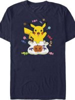 Pikachu Halloween Candy T-Shirt