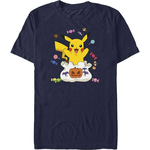 Pikachu Halloween Candy Pokemon T-Shirt