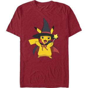 Pikachu Halloween Wizard T-Shirt