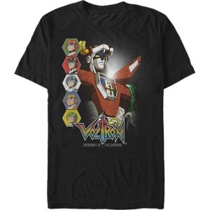 Retro Pilots And Robot Voltron T-Shirt