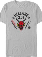 Silver Hellfire Club T-Shirt
