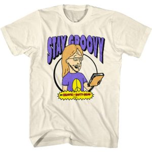 Stay Groovy Beavis and Butt-Head T-Shirt
