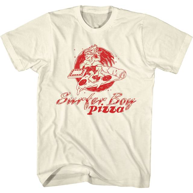 Surfer Boy Pizza Stranger Things T-Shirt