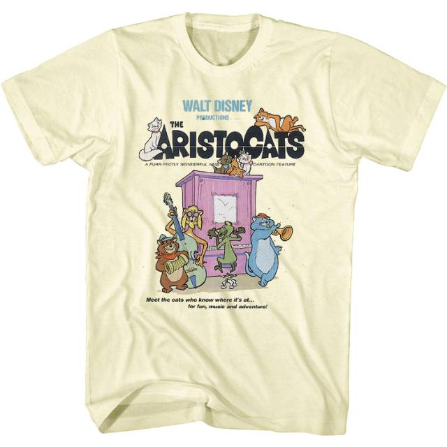 Aristocats Poster T-Shirt