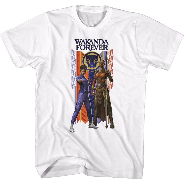 Black Panther Wakanda Forever Duo T-Shirt