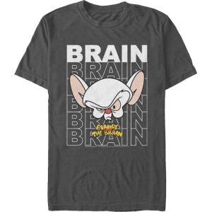 Brain Face Pinky and the Brain T-Shirt