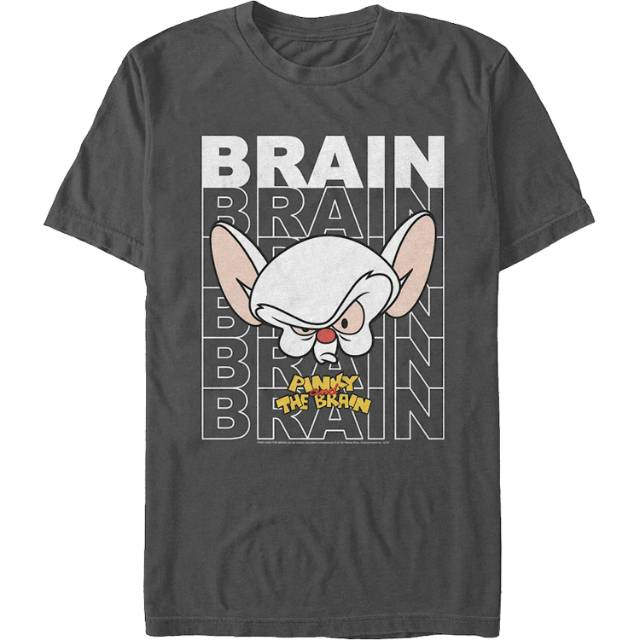 Brain Face Pinky and the Brain T-Shirt
