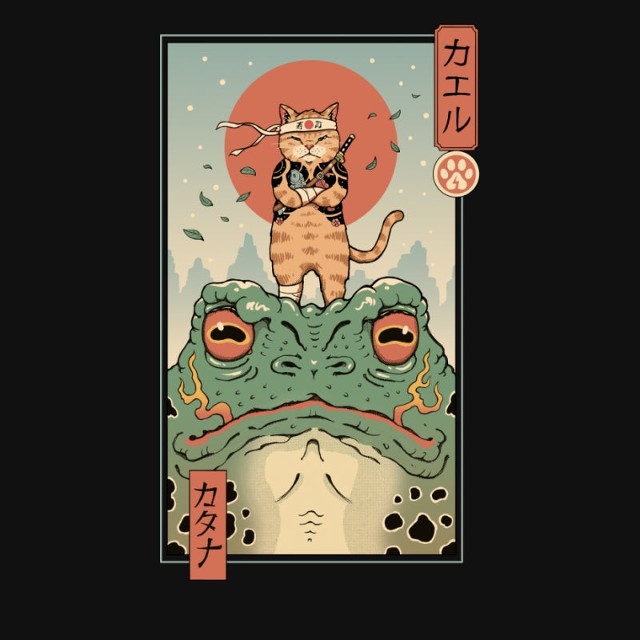 Catana and the Big Frog