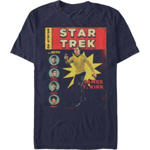 Comic Book Cover Star Trek T-Shirt