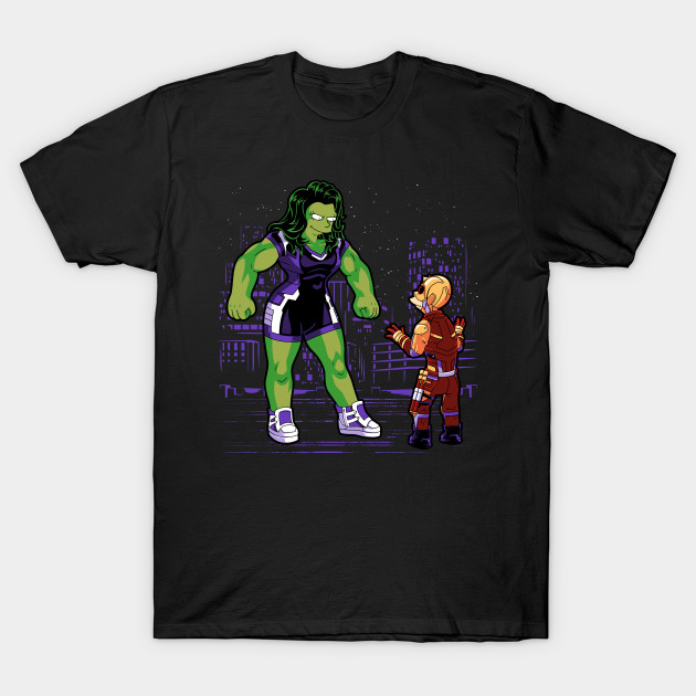 Death By Smash - She-Hulk T-Shirt