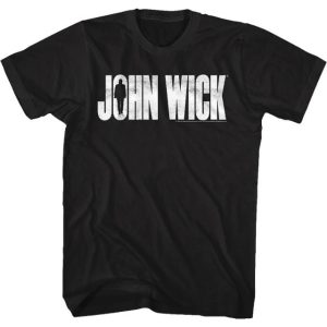 John Wick Distressed Logo T-Shirt