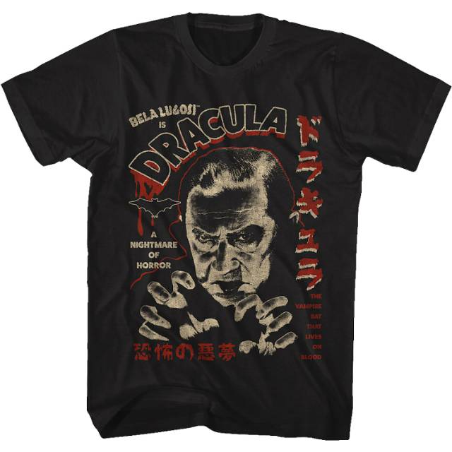 Dracula A Nightmare Of Horror T-Shirt