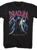 Dracula Lightning Storm T-Shirt