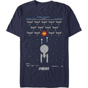 Enterprise Invaders Star Trek T-Shirt