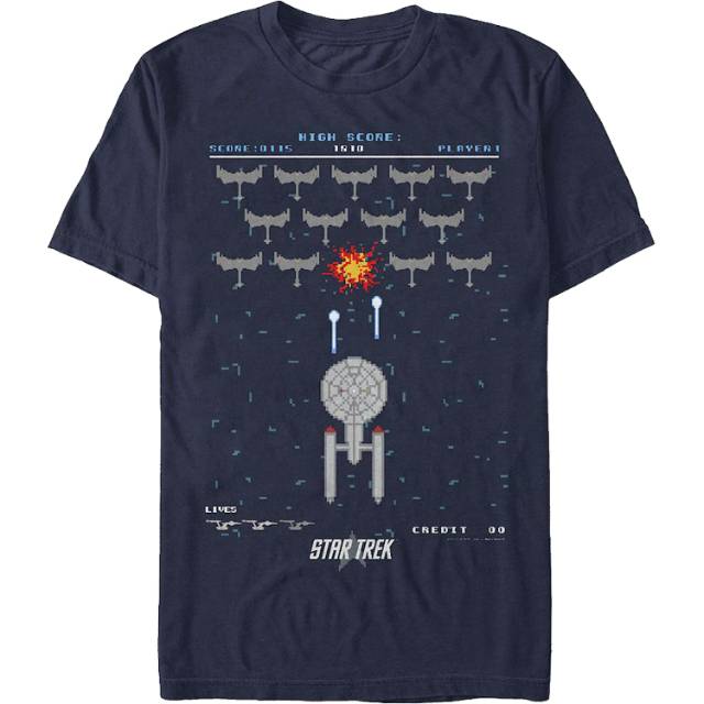 Enterprise Invaders Star Trek T-Shirt