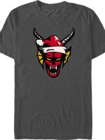 Hellfire Club Santa Claus Hat T-Shirt
