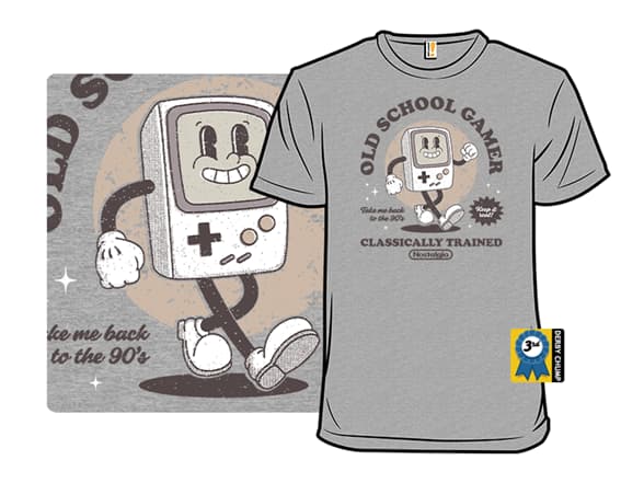 Nostalgic Boy - Game Boy T-Shirt