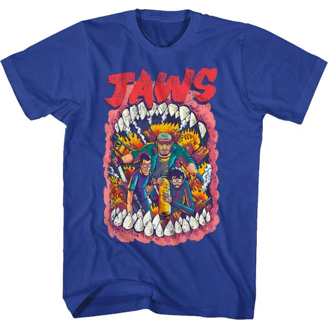Open Mouth Illustration Jaws T-Shirt