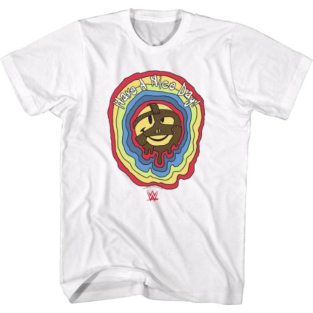 Psychedelic Have A Nice Day Mick Foley T-Shirt
