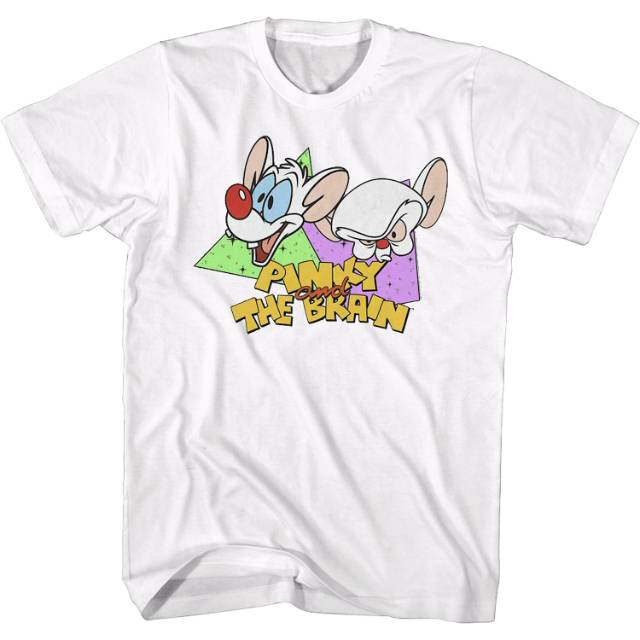 Retro Pinky and the Brain T-Shirt