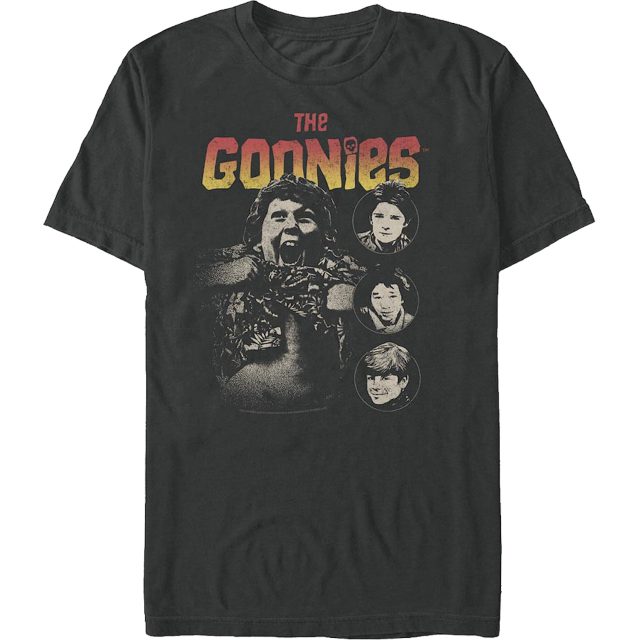 Truffle Shuffle Faces Goonies T-Shirt