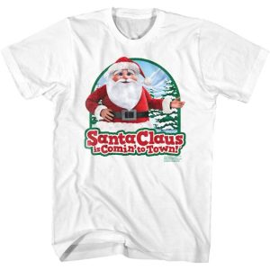 Vintage Santa Claus Is Comin' To Town T-Shirt