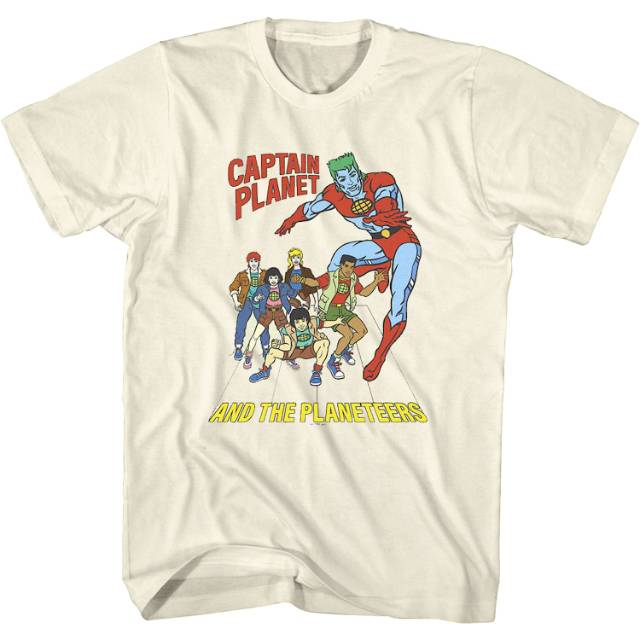 Captain Planet And The Planeteers T-Shirt