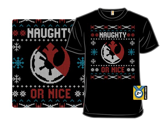 Galactic Naughty or Nice Star Wars T-Shirt