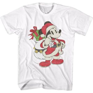 Mickey Mouse Santa Claus T-Shirt