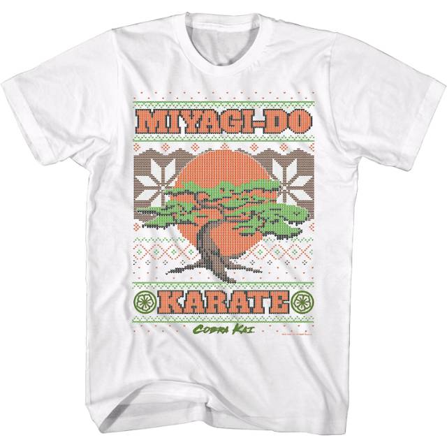 Miyagi-Do Faux Ugly Christmas Sweater T-Shirt