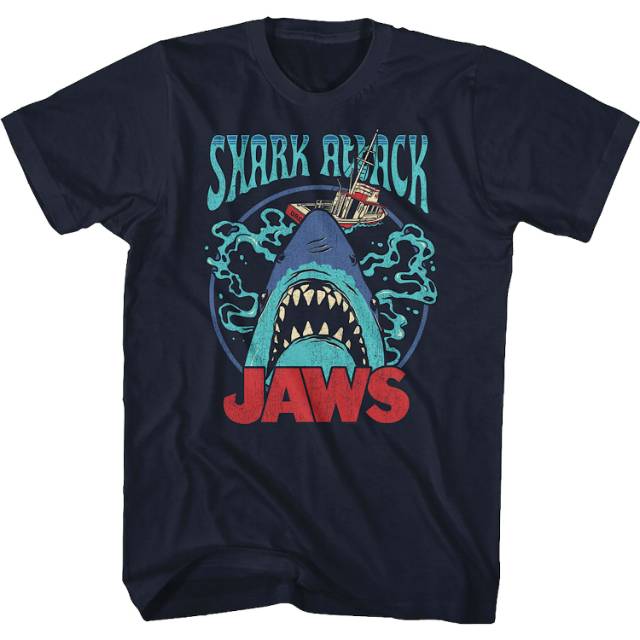 Shark Attack Circle Jaws T-Shirt