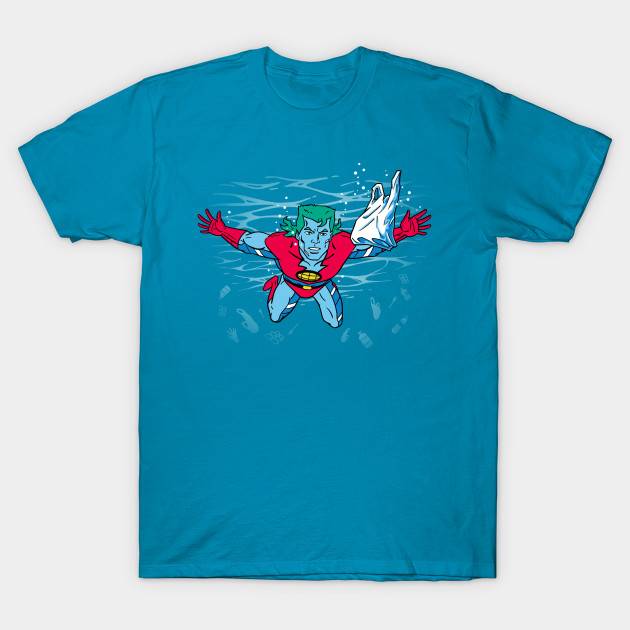 Smells Like Dirty Planet - Captain Planet T-Shirt