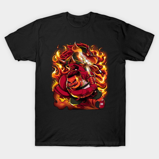 The Mushroom Warrior Revenge - Mario T-Shirt