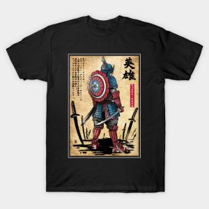 Captain samurai - Captain America T-Shirt