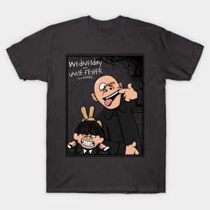 Funny Faces and Hand - Wednesday T-Shirt