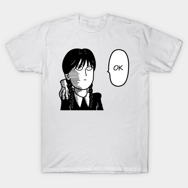 Impassive Girl! - Wednesday T-Shirt