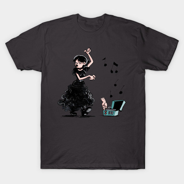 On Wednesday we dance - Wednesday Addams T-Shirt