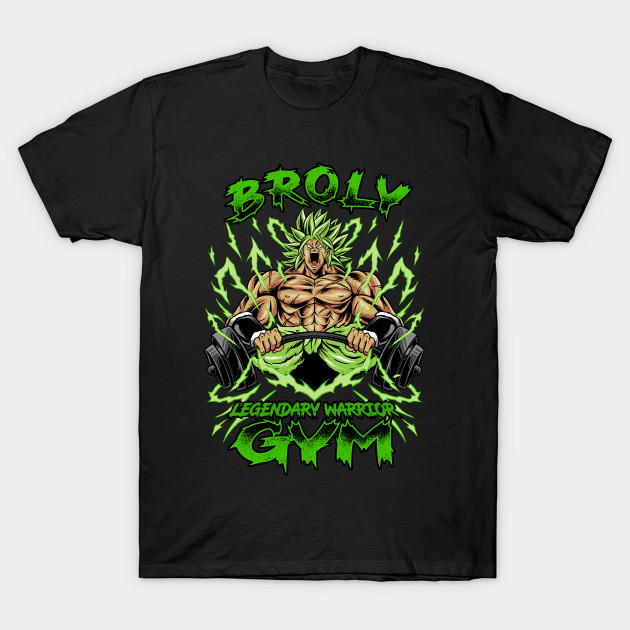 Broly Legendary Warrior Gym T-Shirt Broly Legendary Warrior Gym T-Shirt
