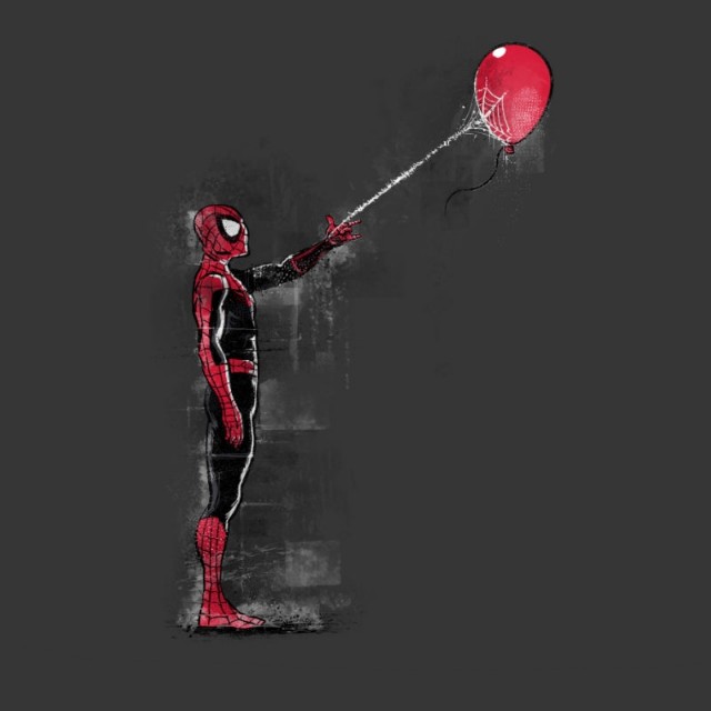 SPIDER WITH BALLOON