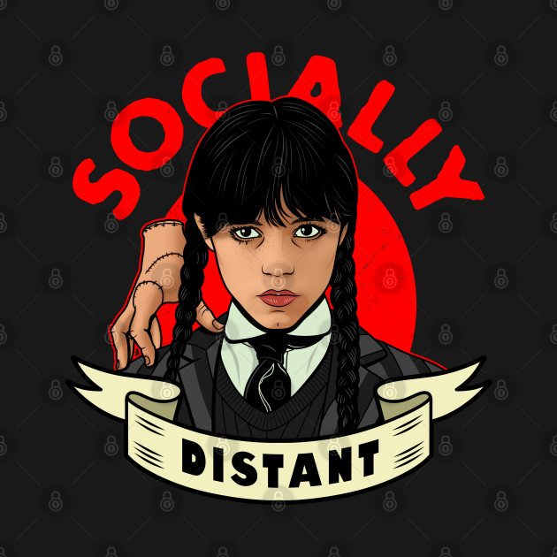 Socially Distant Gothic Girl