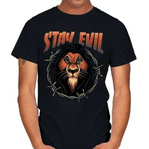 Stay Evil - The Lion King Scar T-Shirt