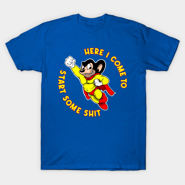 Murphy Mouse - Mighty Mouse T-Shirt