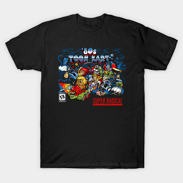 80s Toon Kart T-Shirt