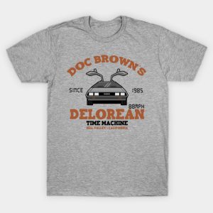 Doc Brown's Delorean T-Shirt