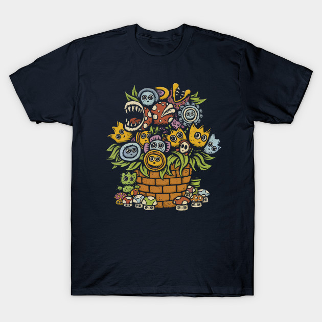 Gamer's Bouquet - Super Mario Bros T-Shirt