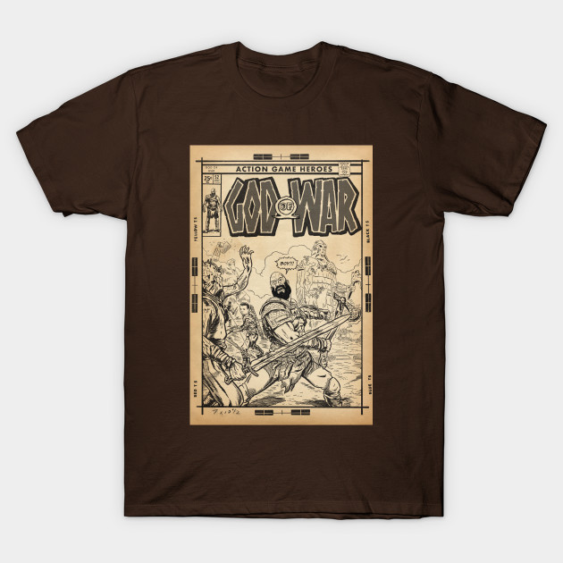 God of War fan art comic cover T-Shirt