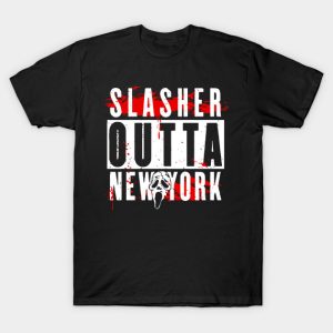 SLASHER OUTTA NEW YORK - Scream T-Shirt