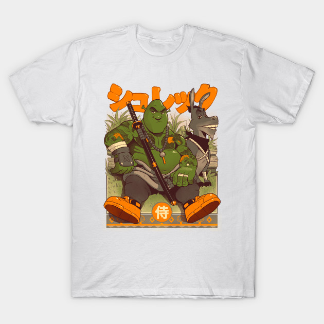 Samurai Shurekku - Shrek T-Shirt