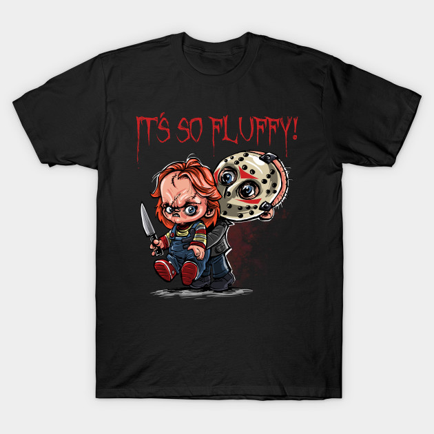 Slash Fluffy - Chucky and Jason T-Shirt