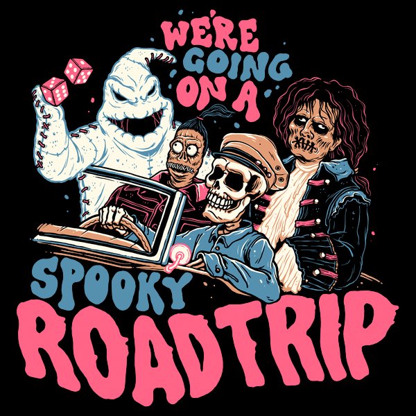 We're going on a spooky road trip